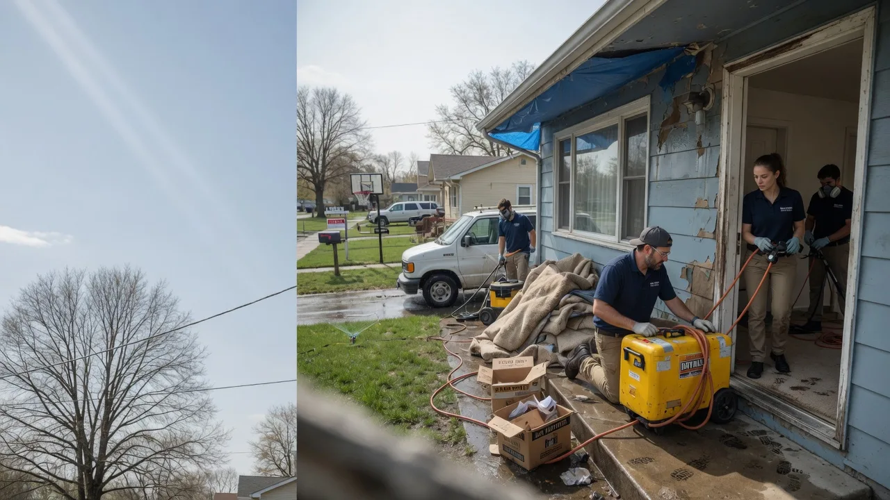 Basement Flood Cleanup in Albany, LA near me